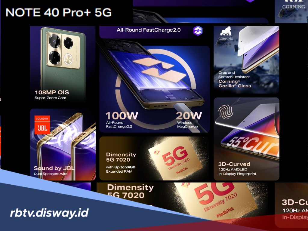 Infinix Note 40 Pro+ 5G, Bebas Lag dan Harga Terjangkau 