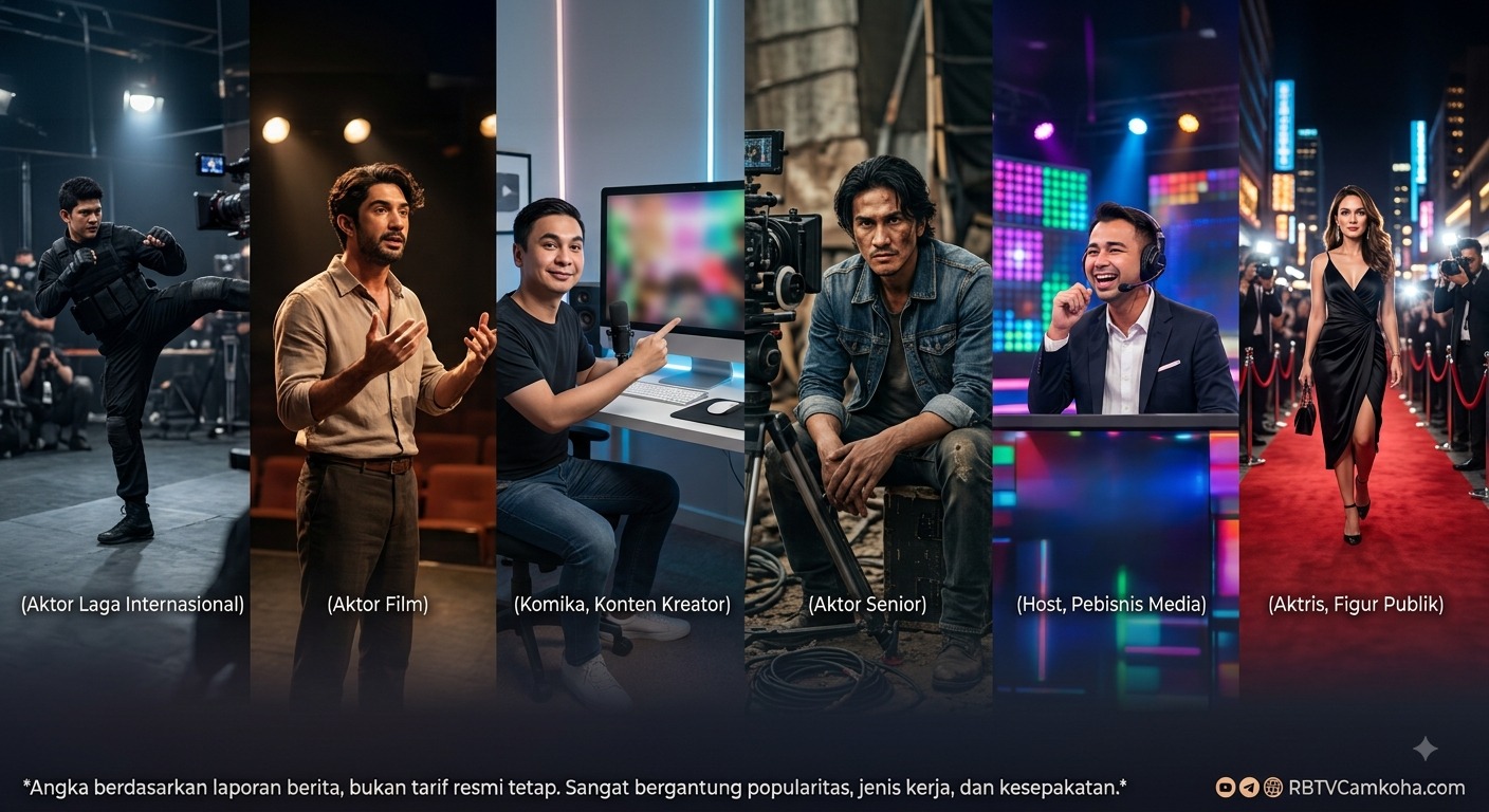 Tak Main-main, Ini Deretan Artis Indonesia Dengan Bayaran Bikin Melongo