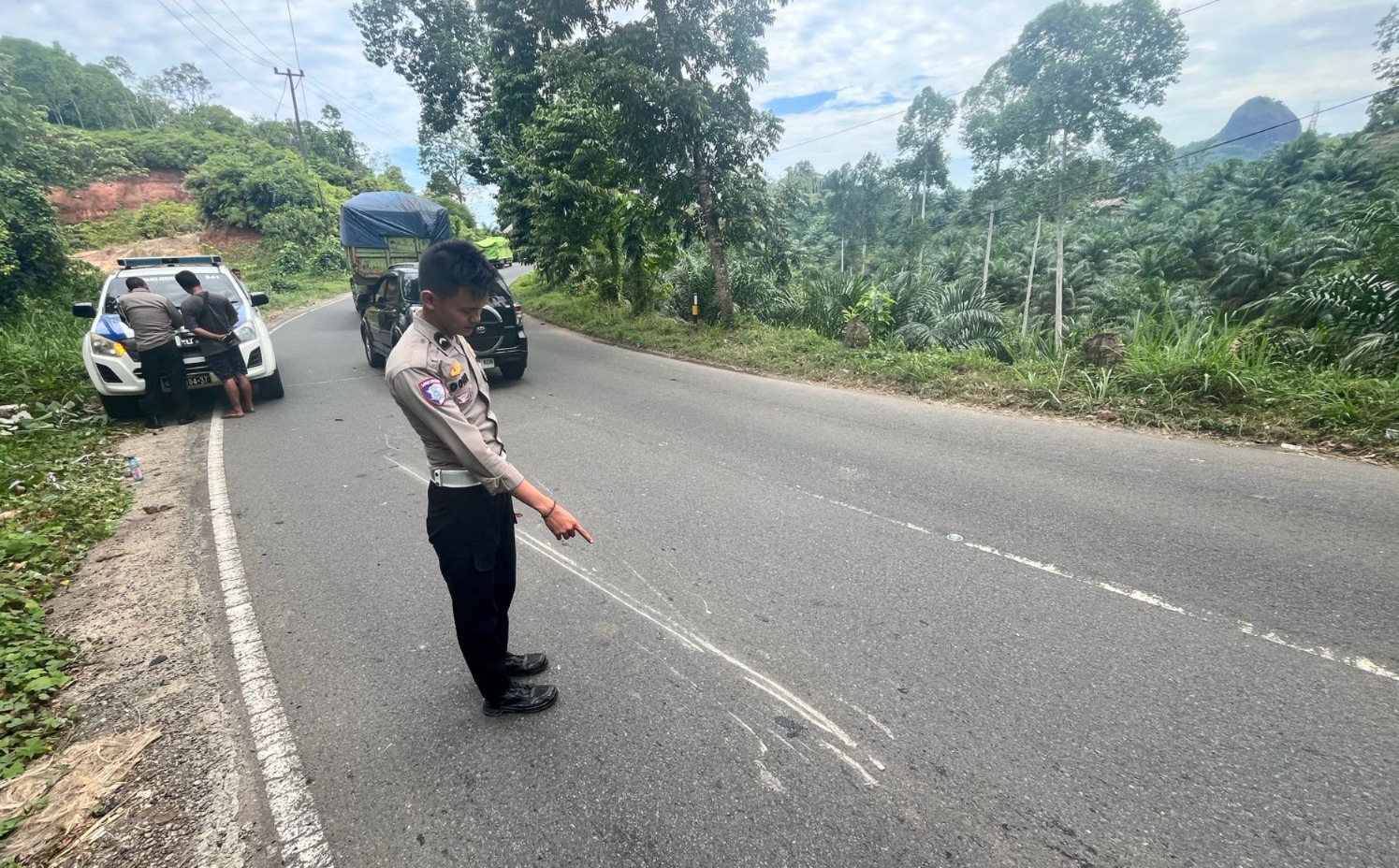 Kecelakaan Maut di Jalan Raya Bengkulu-Kepahiang, Pemuda Durian Demang Meninggal Dunia di Lokasi