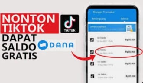 Nonton TikTok Dibayar Saldo DANA Ratusan Ribu? Simak Caranya di Sini