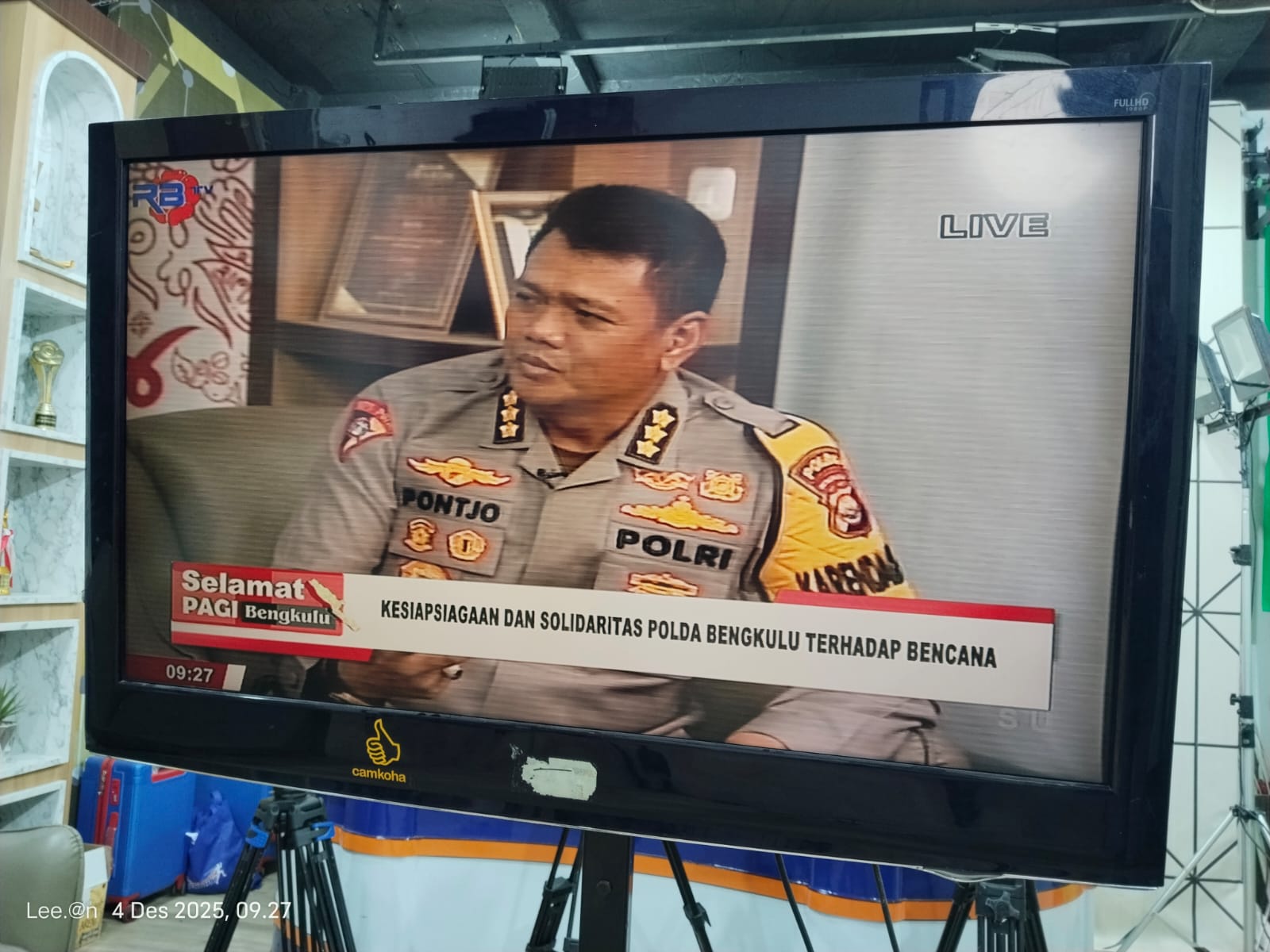 Karo Ops Polda Bengkulu Paparkan Strategi Hadapi Potensi Bencana Musim Hujan 