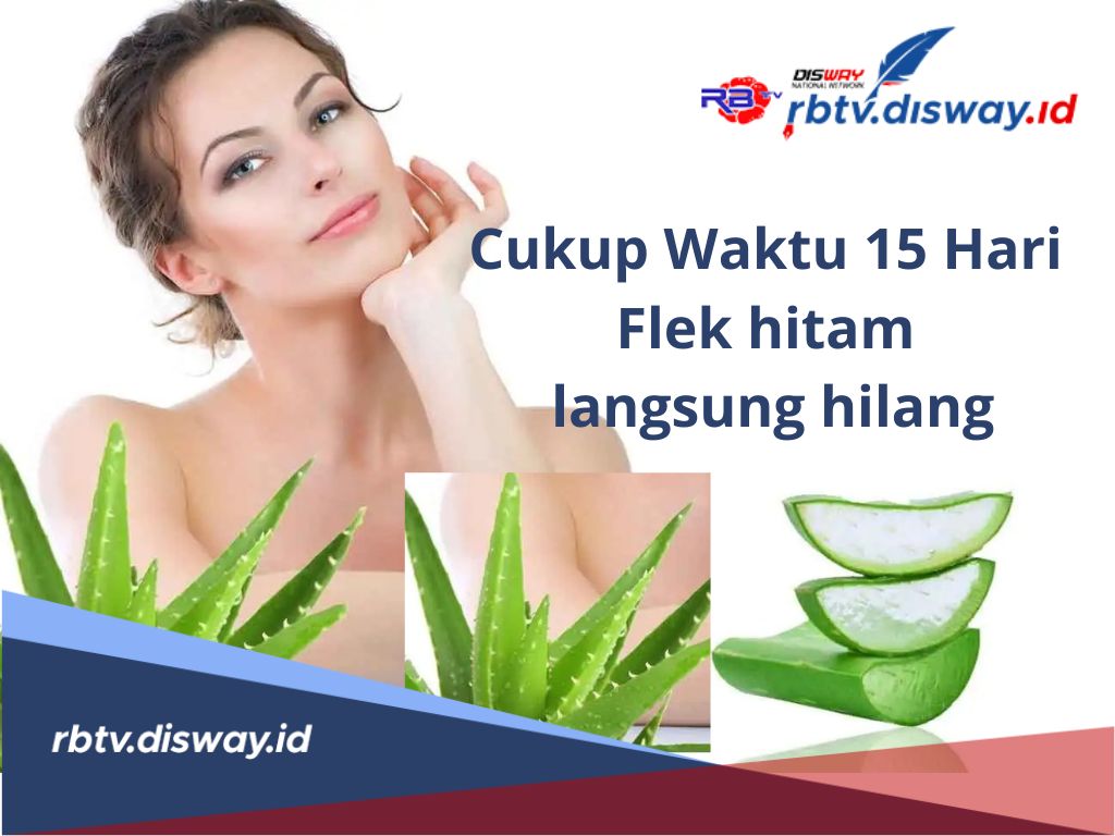 Cara Membuat Masker Wajah Lidah Buaya,  Hanya Butuh Waktu 15 Hari Flek Hitam di Wajah Langsung Minggat