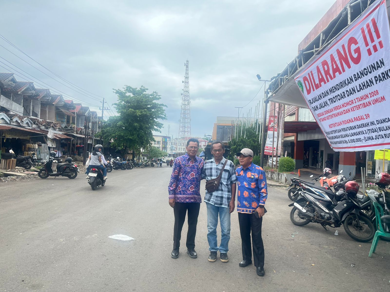 Pasca Penertiban PKL, Begini Kondisi Jalan KZ Abidin