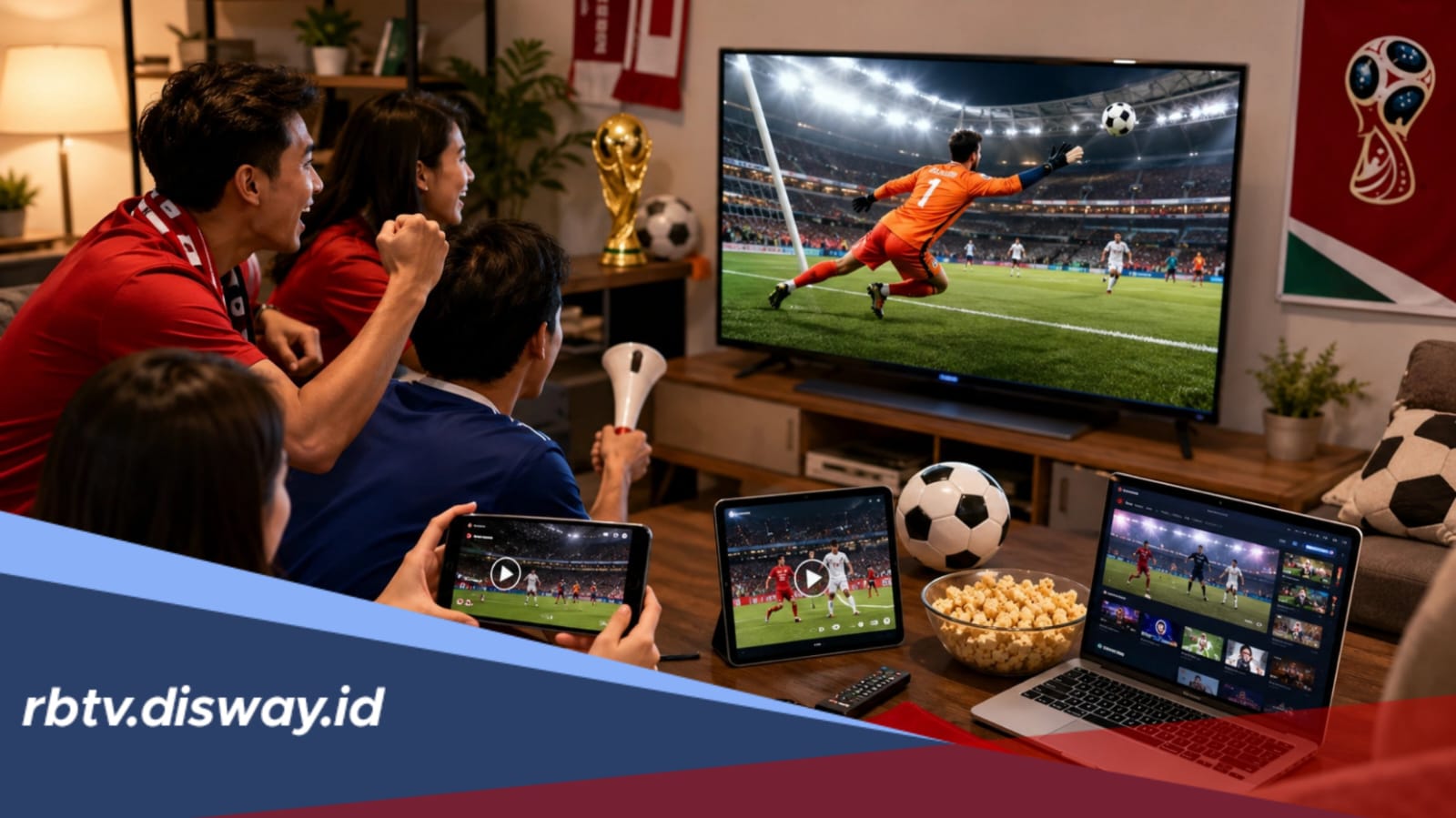 Tips Agar Tubuh Tetap Fit Meski Begadang Nonton Piala Dunia 2026