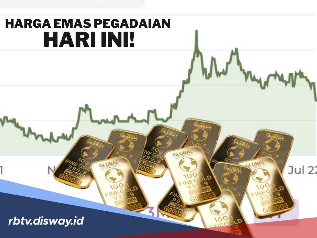 Harga Emas Pegadaian Kembali Naik Hari Ini 9 Januari 2025, Ini Daftarnya