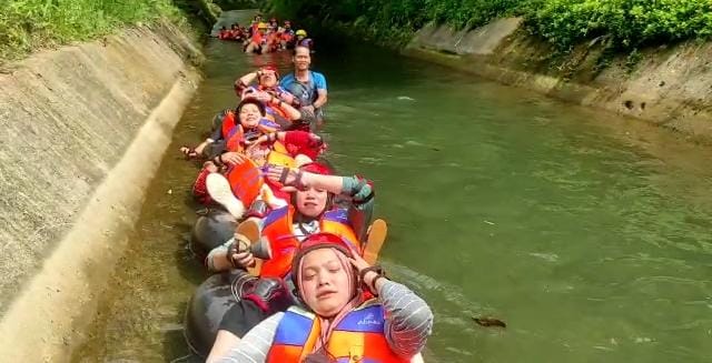 River Tubing di Kemumu, Jelajahi Terowongan Belanda Sepanjang 3 Kilometer