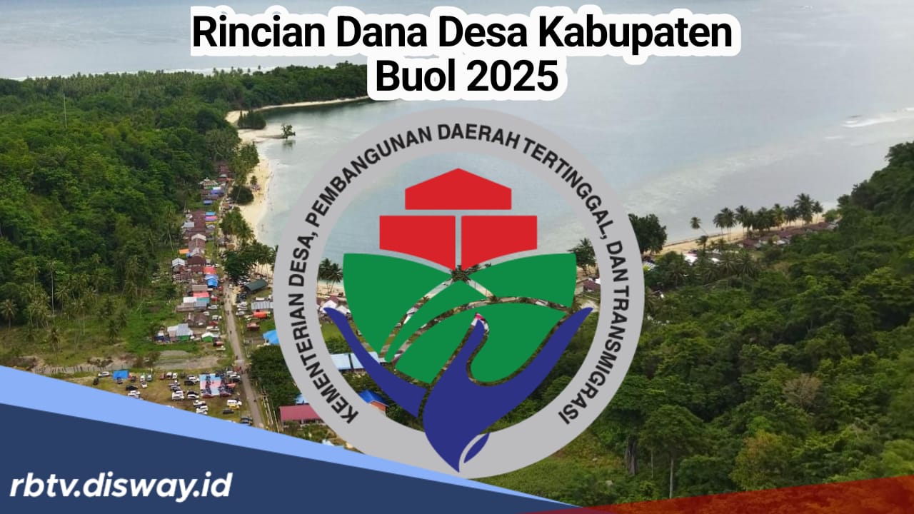 Rincian Dana Desa Kabupaten Buol 2025, Ada 8 Desa yang Terima Kucuran DD Rp 1 Miliar