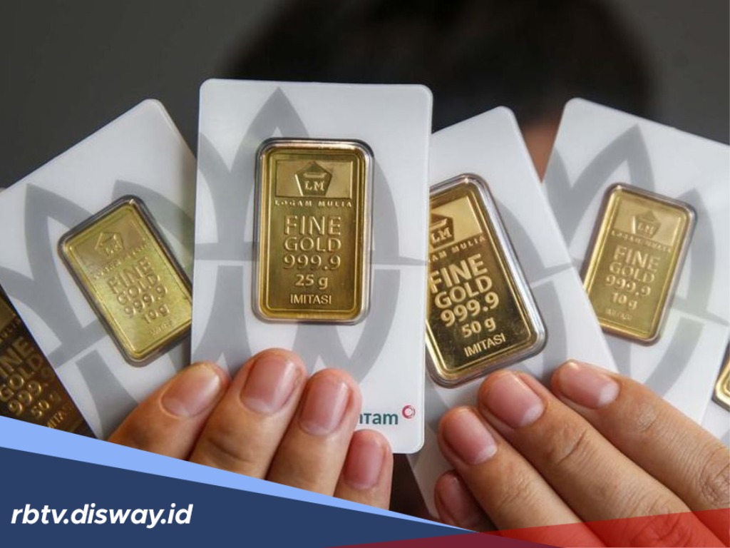 Tidak Bergerak! Segini Harga Jual Kembali Emas Hari Ini, Silakan Cek Naik atau Turun?