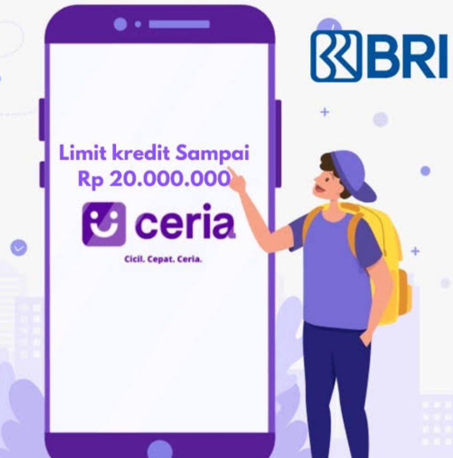 Cara Daftar BRI Ceria 2023, Pinjaman Online Bank BRI Bisa Cair Sampai Rp20 Juta