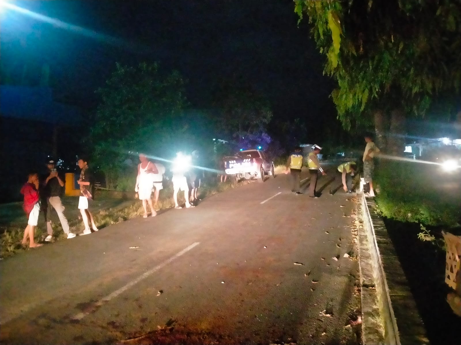 Oleng Usai Menyalip, Pengendara Sepeda Motor Tabrak Pembatas Jalan dan Meninggal Dunia 