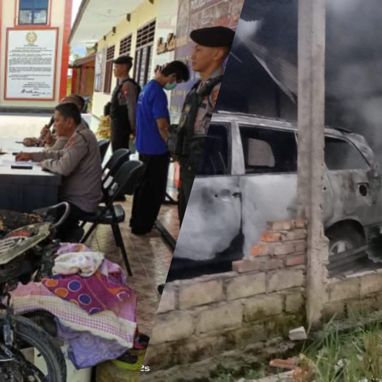 Kronologis Lengkap Pembakaran Mobil, Lalu 2 Motor dan Rumah di Rejang Lebong