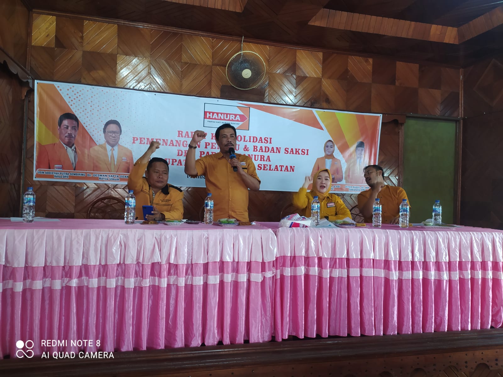 Di Bengkulu Selatan, Ketua DPD Hanura Bengkulu Usin Sembiring Targetkan Minimal 1 Kursi per Dapil