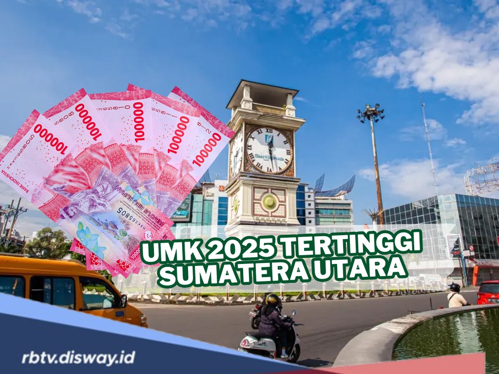 UMK Sumatera Utara Naik 6,5 Persen, Ini Kabupaten/Kota yang Dengan UMK Tertinggi di Sumatera Utara