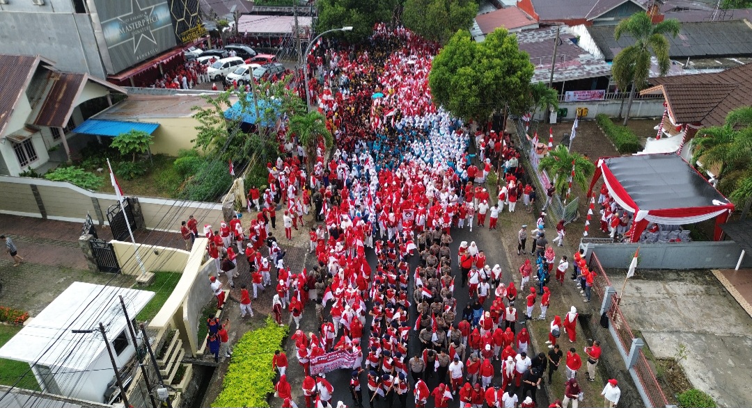 Dari Rumah Fatmawati ke Benteng Marlborough, Merah Putih Berkibar di Langit Bengkulu