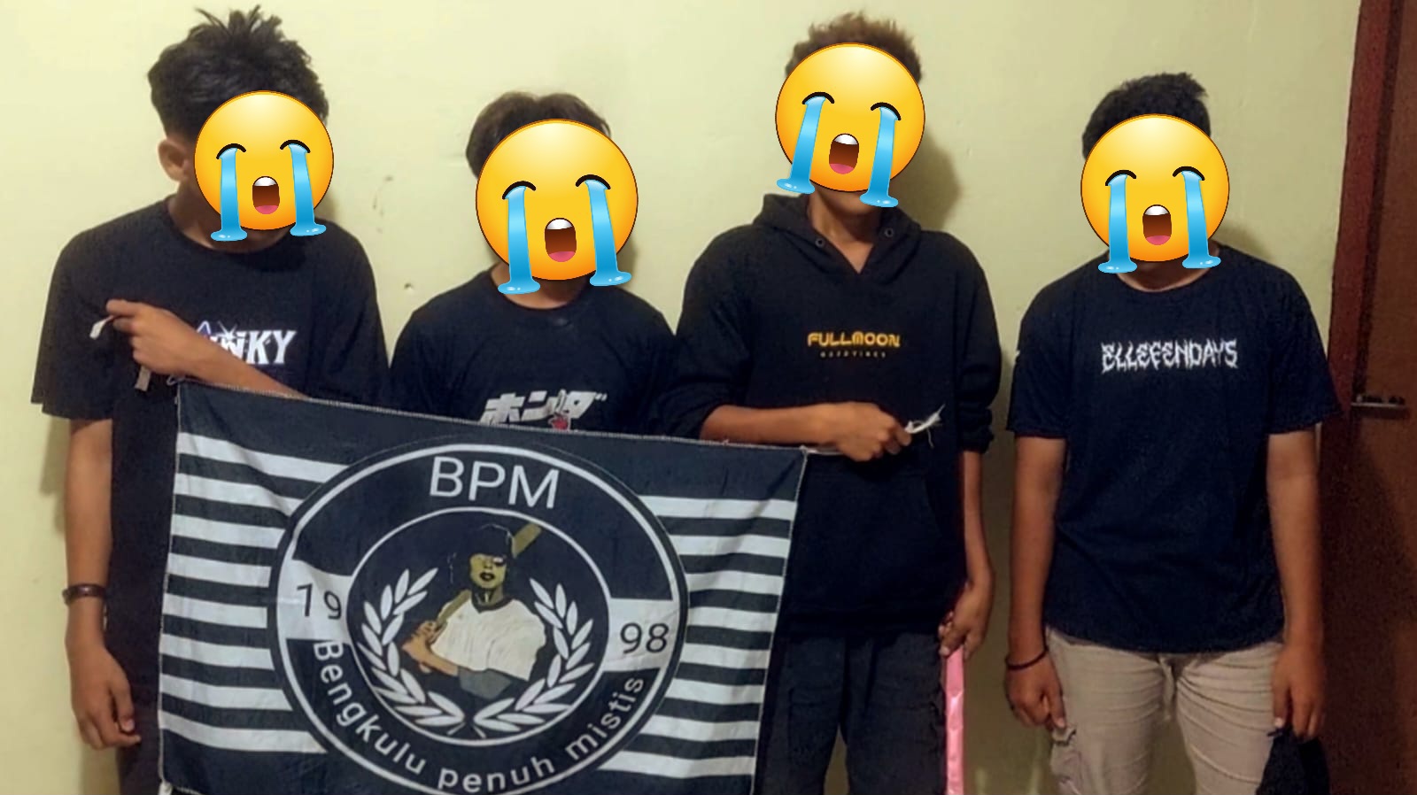 Empat Remaja Geng Motor Diamankan Polisi, Cari Sensasi hingga Bawa Gagang Sapu