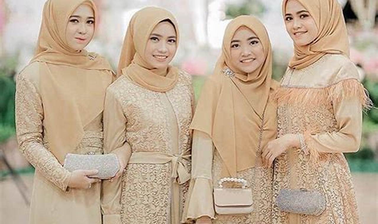 8 Ide Gaun Buat Muslimah Supaya Tampil Anggun, Semua Cocok Untuk Dipakai Pesta