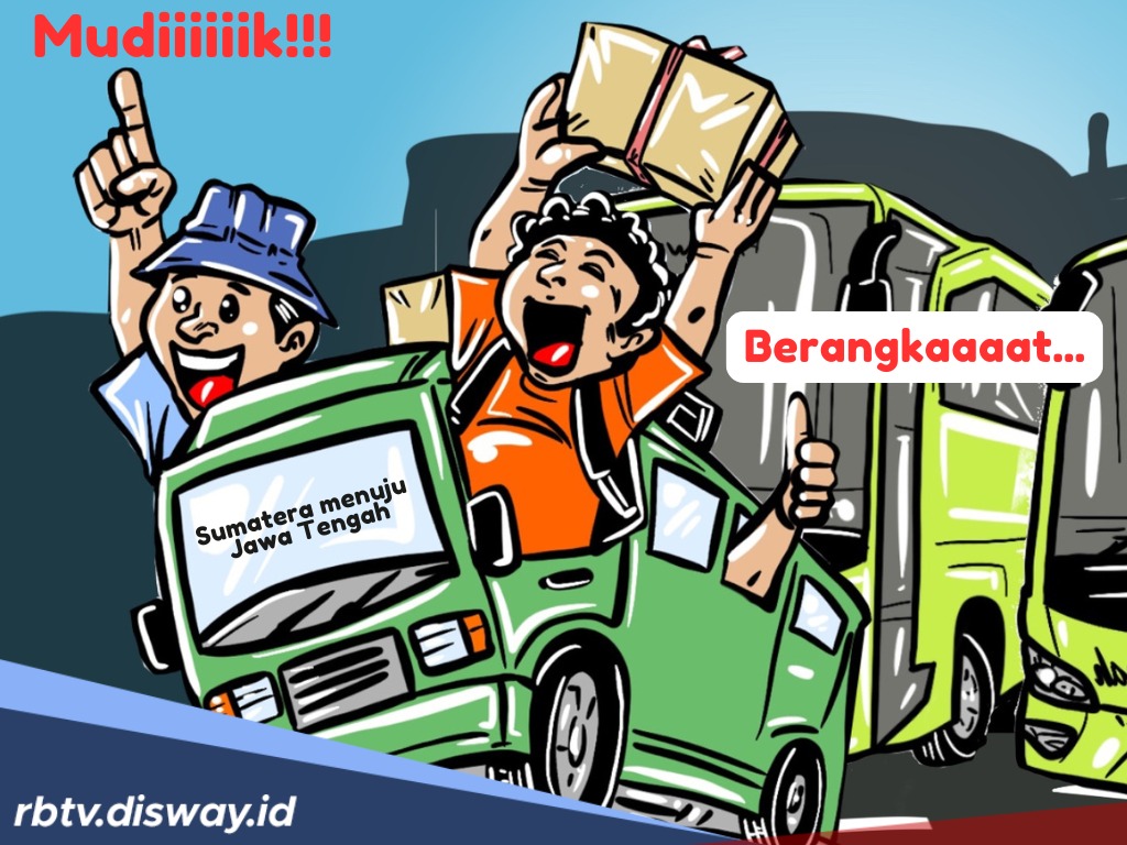 Harga Tiket Bus Sumatera Menuju Jawa Tengah, Berikut Tips Memesan Tiket Bus saat Musim Mudik Lebaran