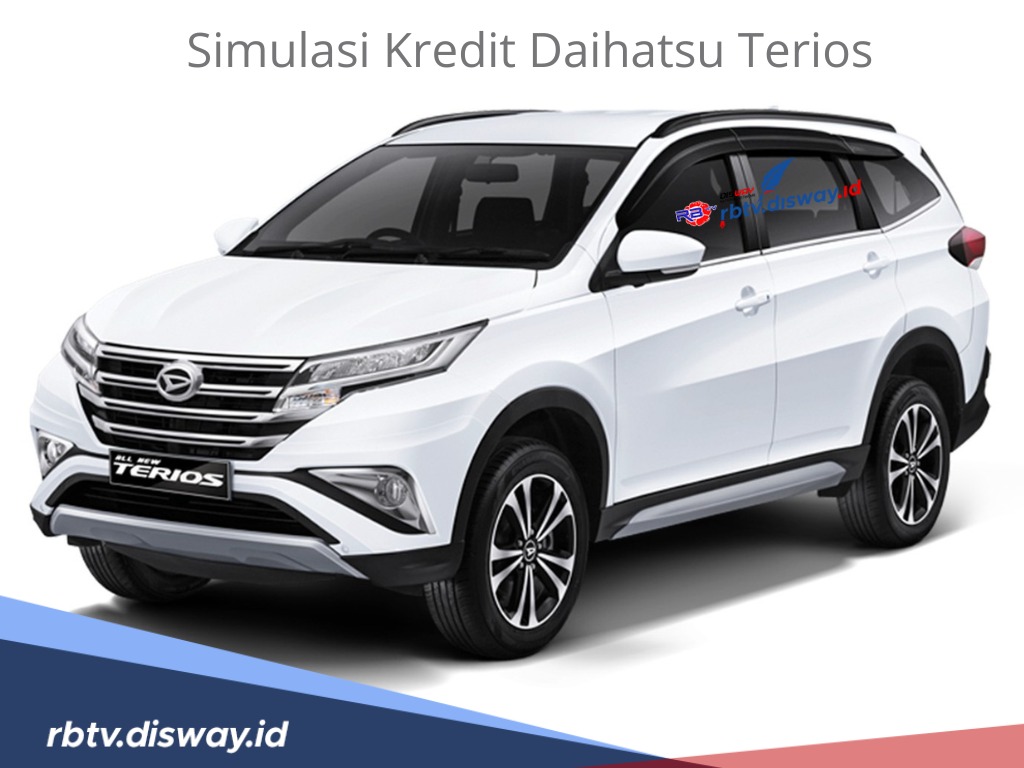 Mobil SUV dengan Kapasitas 8 Penumpang, Ini Simulasi Kredit Daihatsu Terios Cicilan Rp4 Juta