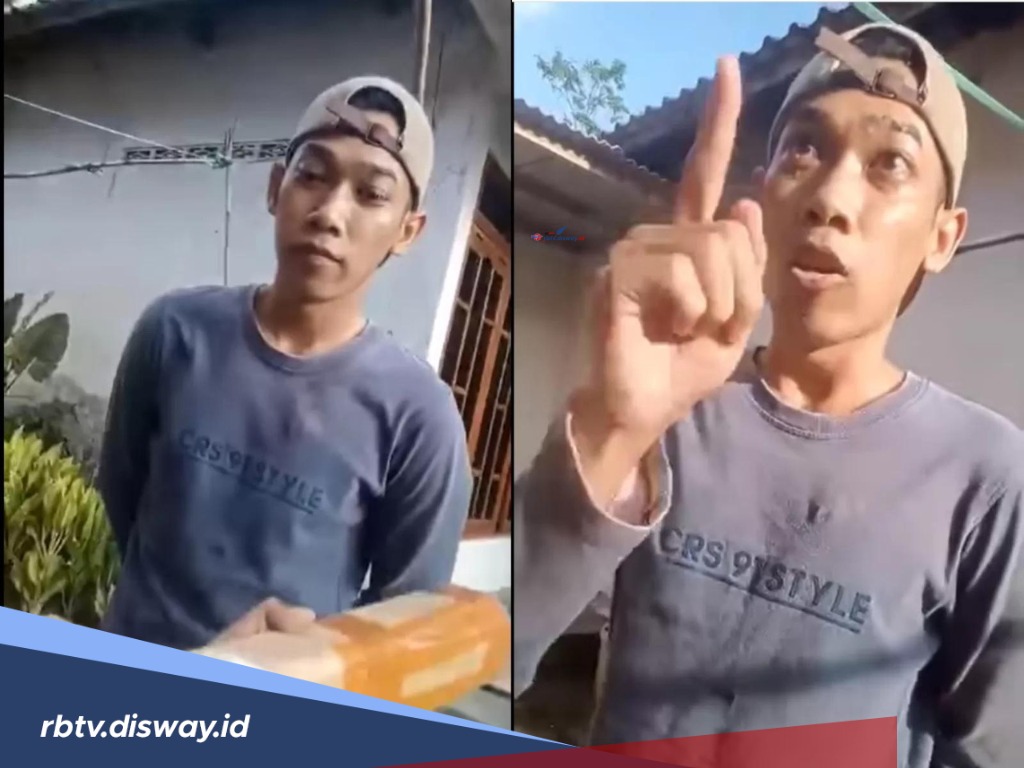 Kurir Paket COD Dapat Perlakuan Kasar Oleh Seorang Pria, Pelaku Akhirnya Dilaporkan ke Polisi