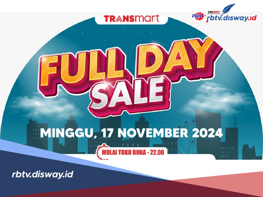 Banjir Diskon, Transmart Full Day Sale Hadir dengan Diskon 50% + 20%