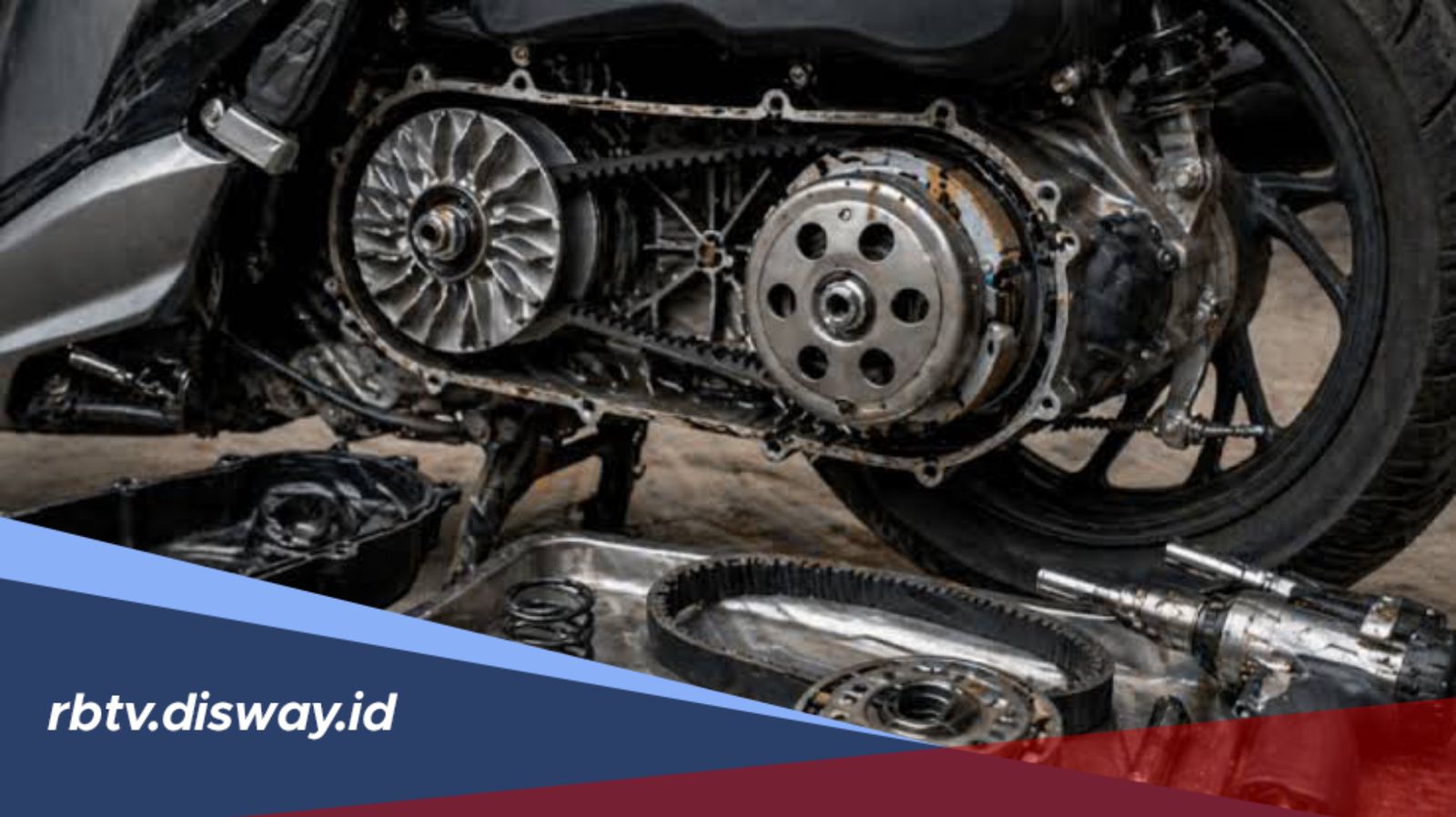 Cara Membersihkan Rantai dan Komponen CVT Motor Matic Tanpa Harus ke Bengkel