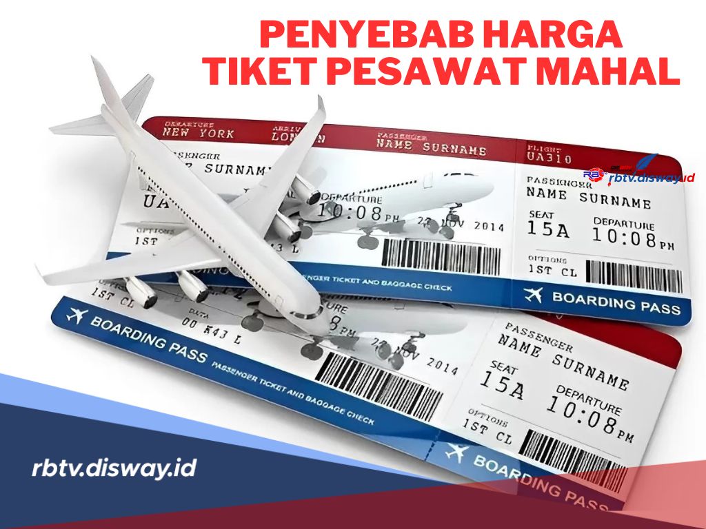 Tidak Hanya BBM! Mahalnya Harga Tiket Pesawat Ternyata juga Disebabkan Hal Berikut