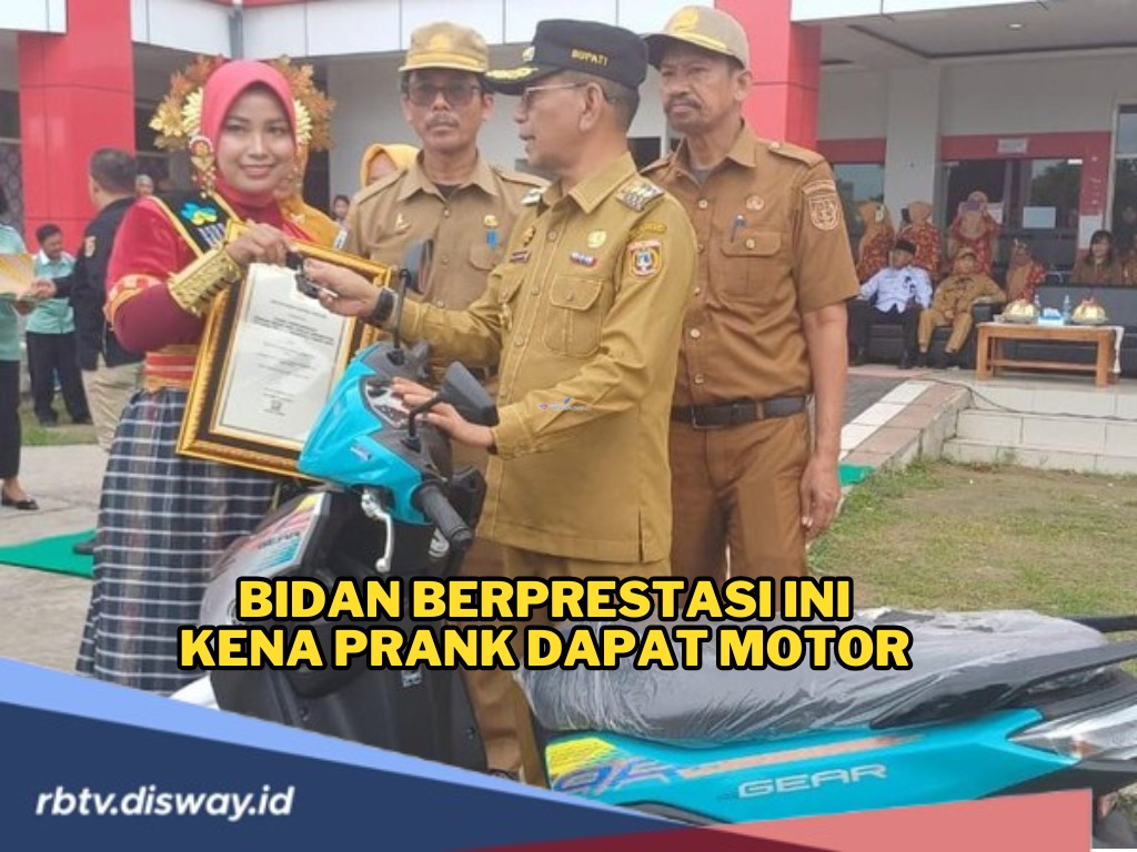 Bidan Berprestasi di Polewali Mandar Kena Prank, Hadiah Motor Ditarik Kembali, Kadis Dinkes Klaim Ini