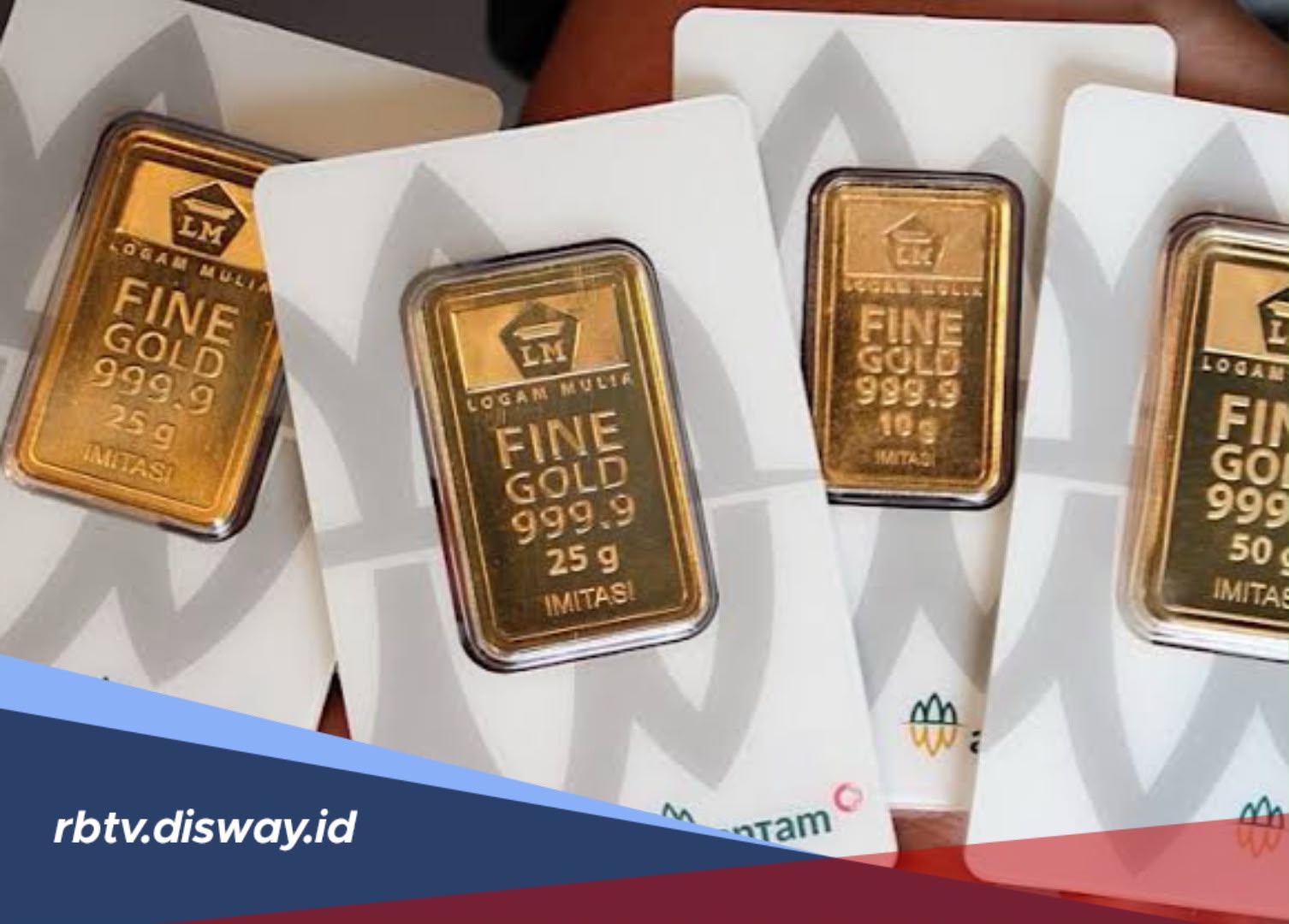 Update Harga Emas Antam Hari Ini Turun Rp 18 Ribu, Ini Daftar Lengkapnya