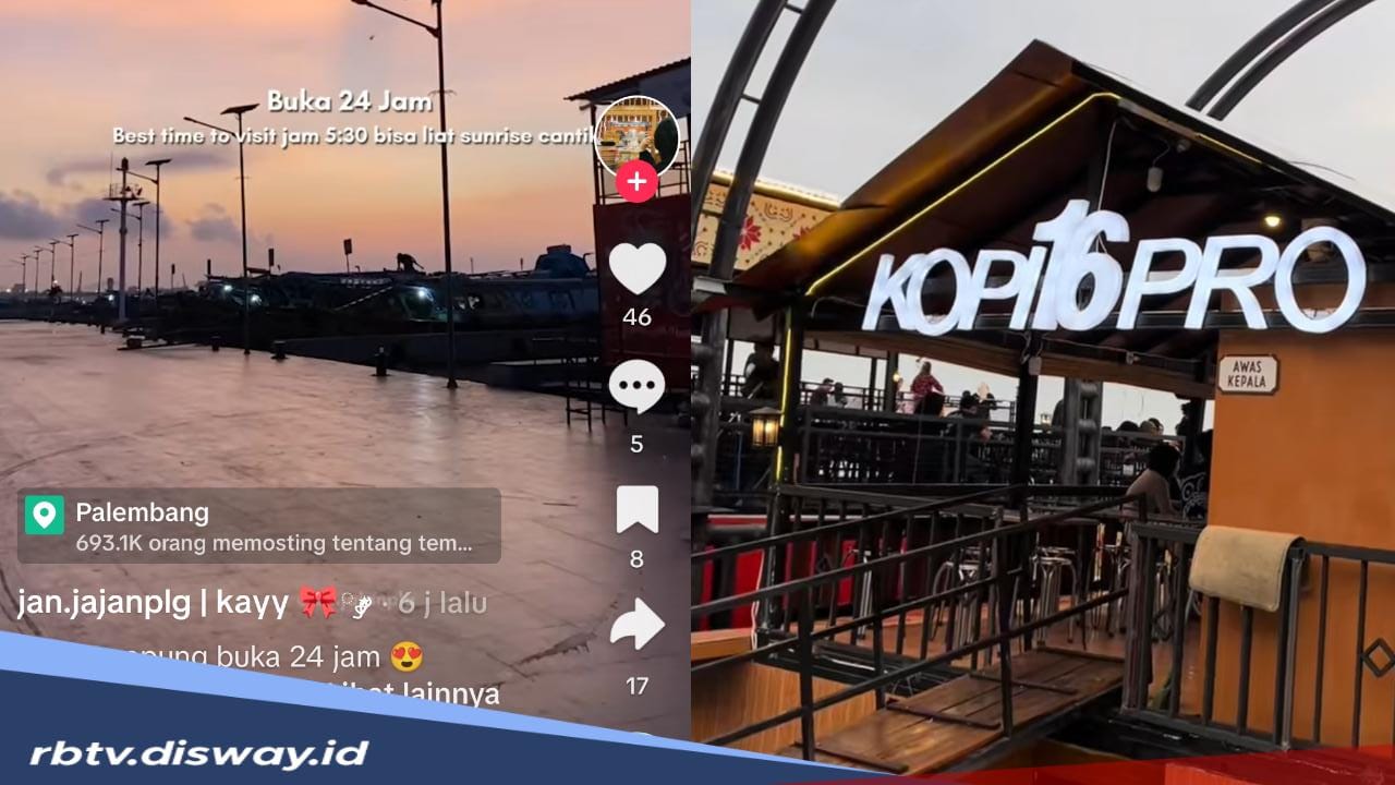 3 Tempat Nongkrong Instagramable dan Ikonik di Dekat Jembatan Ampera Palembang