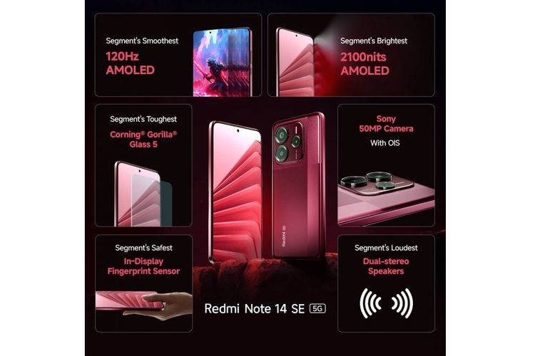 Redmi Note 14 SE 5G Resmi Rilis, Punya Layar AMOLED 120 Hz dan Chipset Dimensity 7025