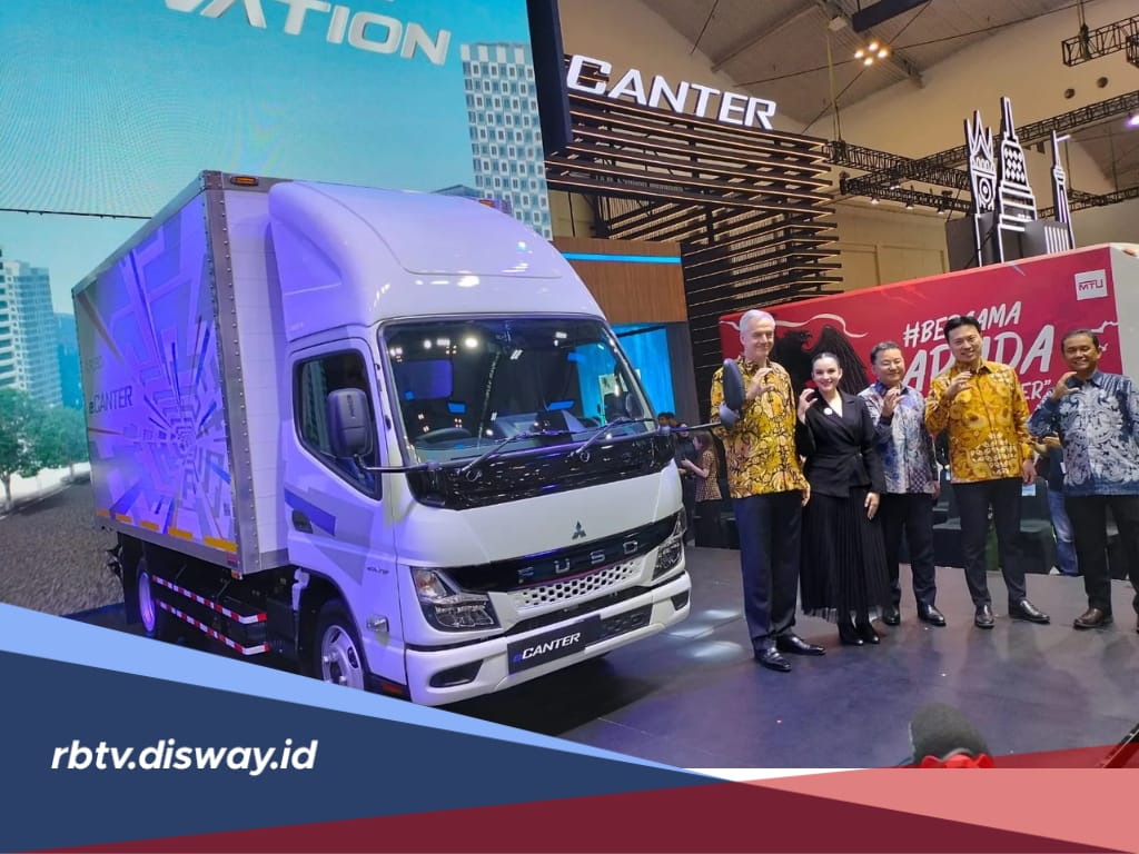 Sabet Gelar Truk Terlaris di Indonesia 2024, Ini Spesifikasi Mitsubishi Fuso eCanter, Cek Harganya