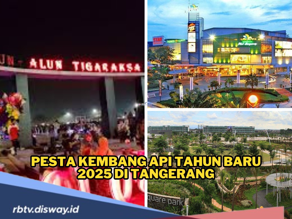 8 Lokasi Pesta Kembang Api Perayaan Tahun Baru 2025 Buat Warga Tanggerang