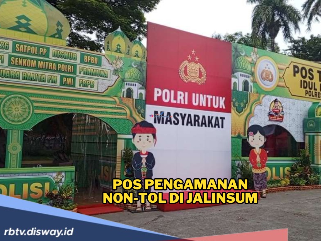 Catat! Ini Pos Pengamanan Non-Tol di Jalinsum, Pastikan Perjalanan Mudikmu Aman dan Nyaman