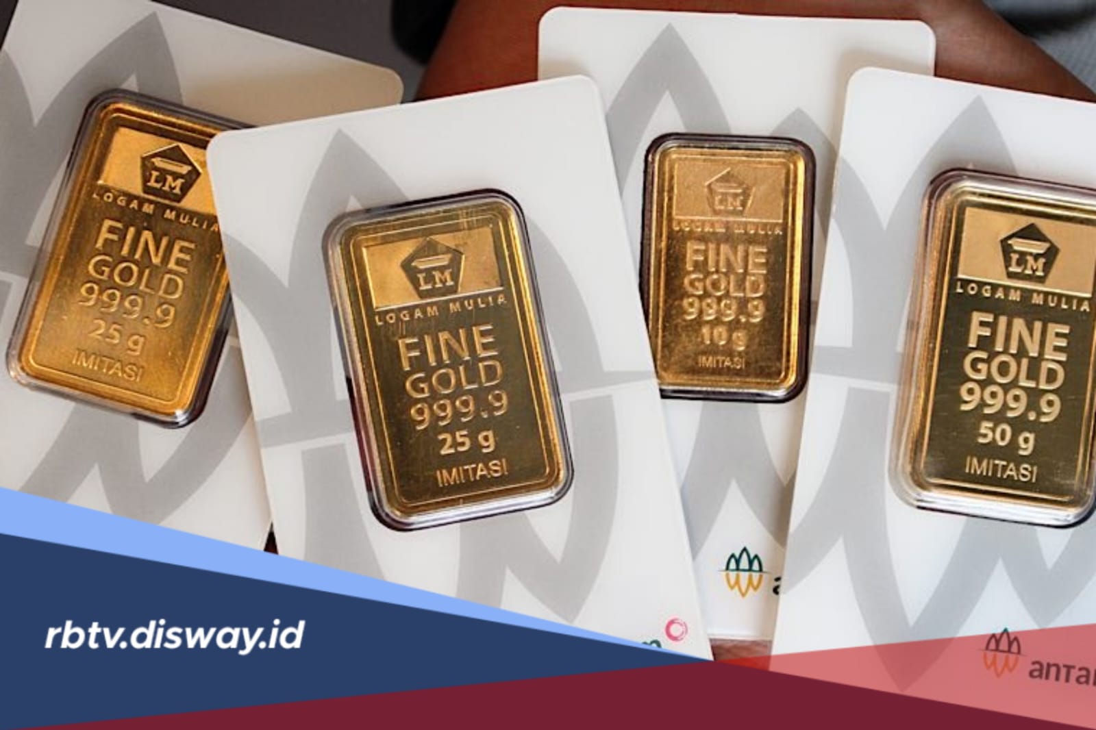 Akhir Bulan, Emas Antam Bertengger di Harga Segini per Gram