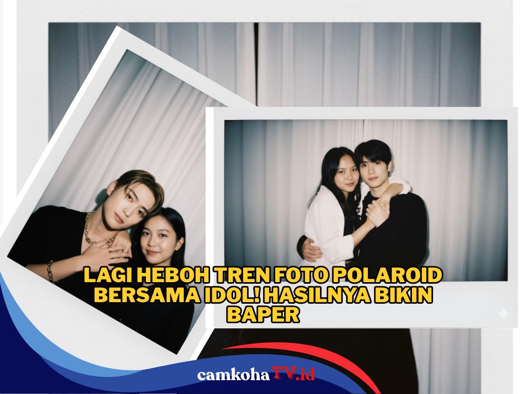 Lagi Heboh Tren Foto Polaroid Bersama Idol! Hasilnya Bikin Baper
