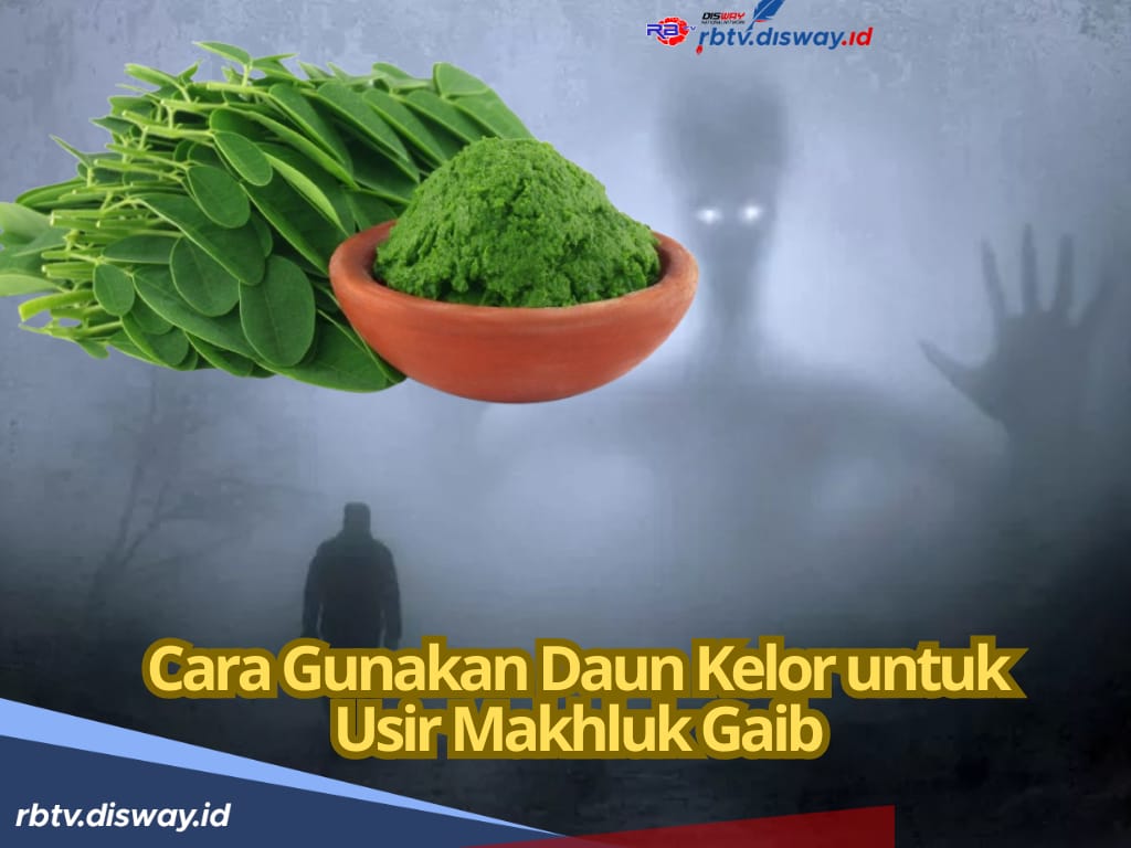 Jangan Salah, Daun Kelor Bisa Usir Makhluk Gaib, Begini Caranya