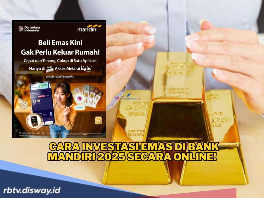 Investasi Emas dalam Genggaman Lewat Aplikasi Livin’ by Mandiri, Tinggal Sat Set Nggak Pakai Ribet