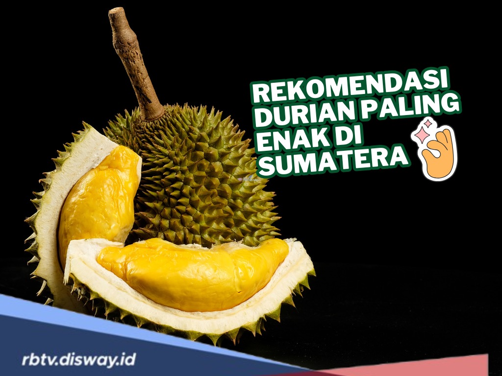 Rekomendasi Durian Paling Enak di Sumatera, Daging Tebal dan Rasa Manis yang Khas, Bikin Ngiler!