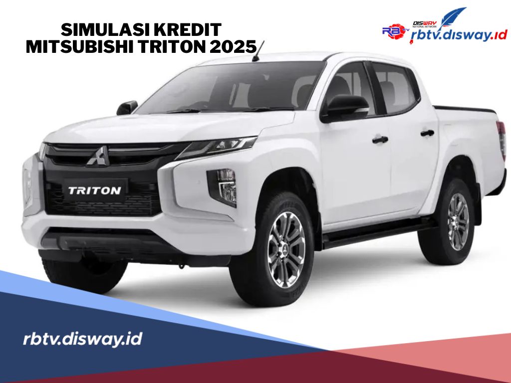 Simulasi Kredit Mitsubishi Triton 2025, Segini Cicilan Per Bulan