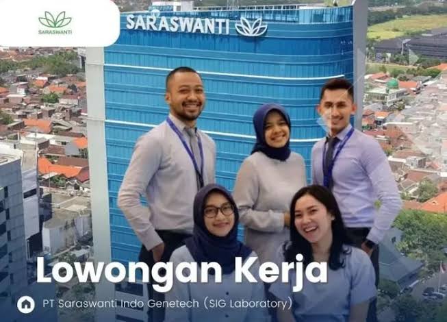 PT Saraswanti Group Buka Lowongan Kerja Januari 2024 untuk 3 Posisi, Lamar Cepat Jangan Ketinggalan