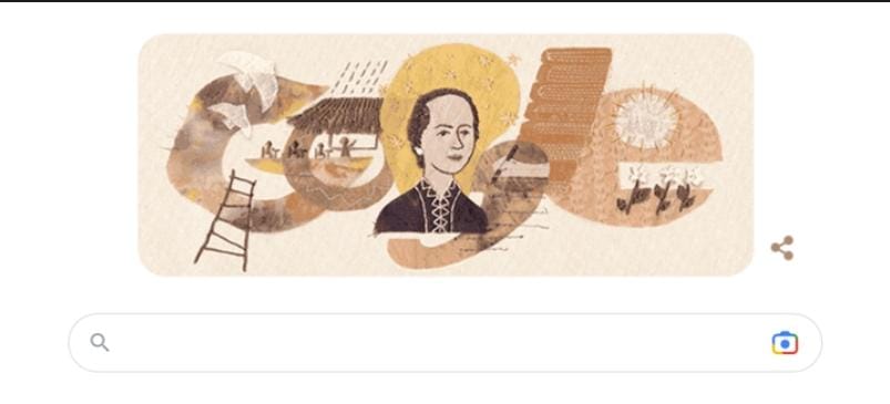 Google Doodle Lasminingrat, Selamat Ultah Ibu Literasi Pertama Indonesia 