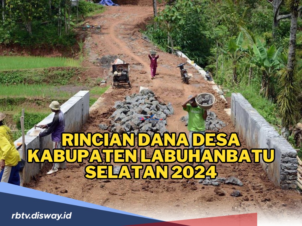 Rincian Dana Desa Kabupaten Labuhanbatu Selatan 2024, Cek Desa yang Dapat Kucuran Terdikit