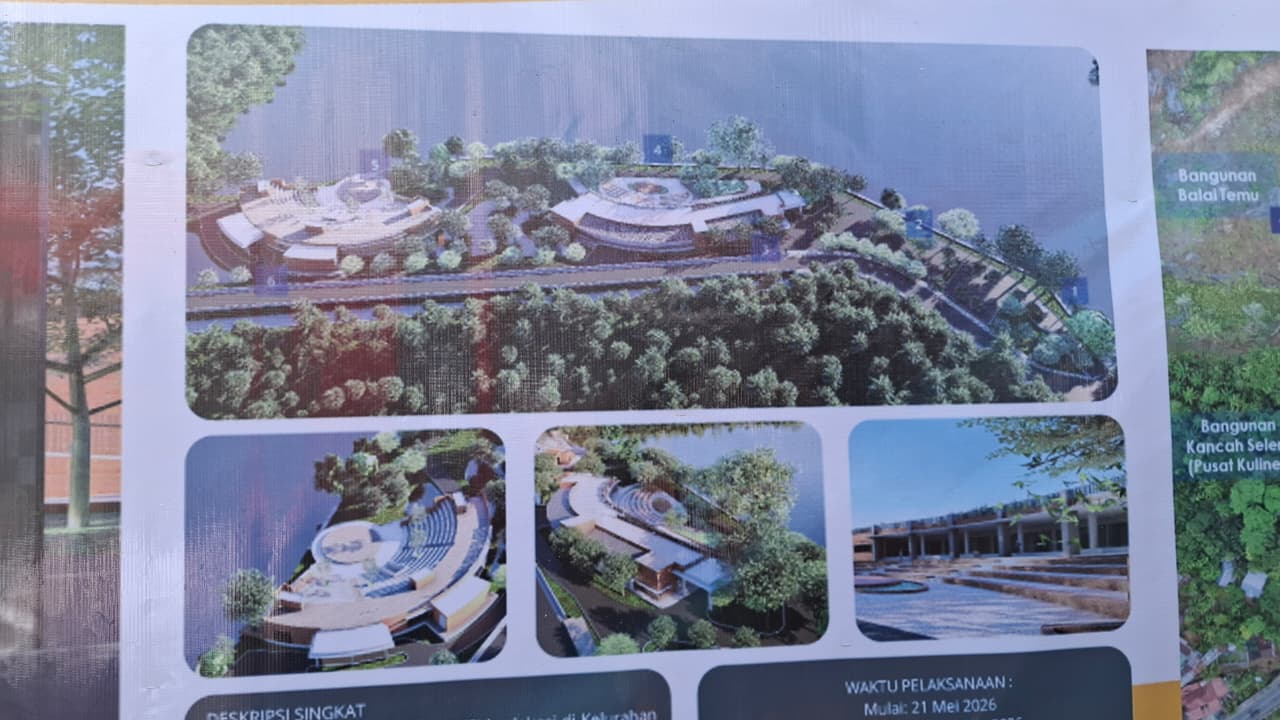 Revitalisasi Danau Dendam Dimulai, Bengkulu Punya Ikon Wisata Baru