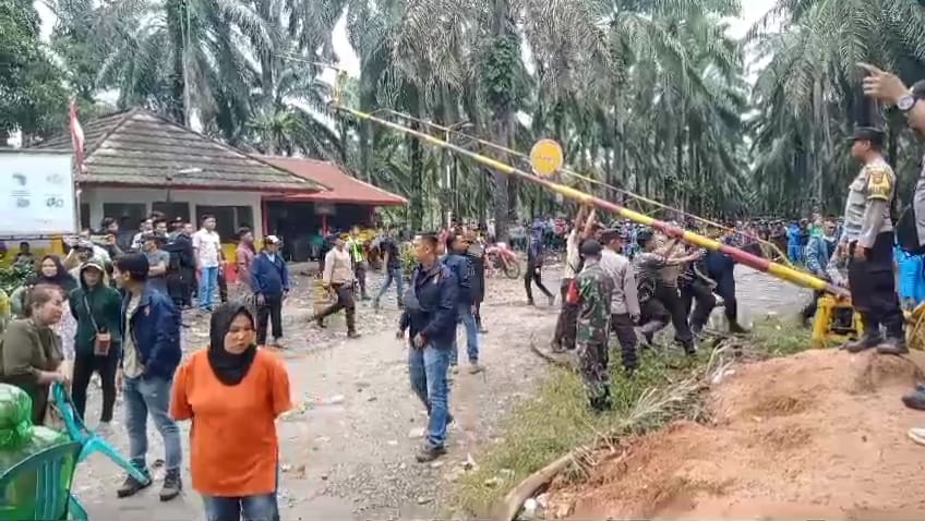 Bentrok di PT Agricinal, Beberapa Warga Dilaporkan Terluka