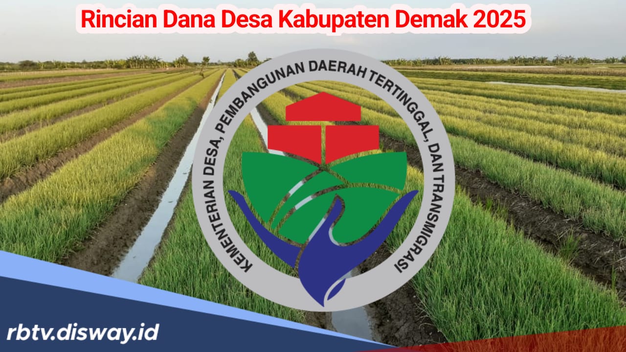 Rincian Dana Desa di Kabupaten Demak Tahun 2025, Segini Total Anggarannya