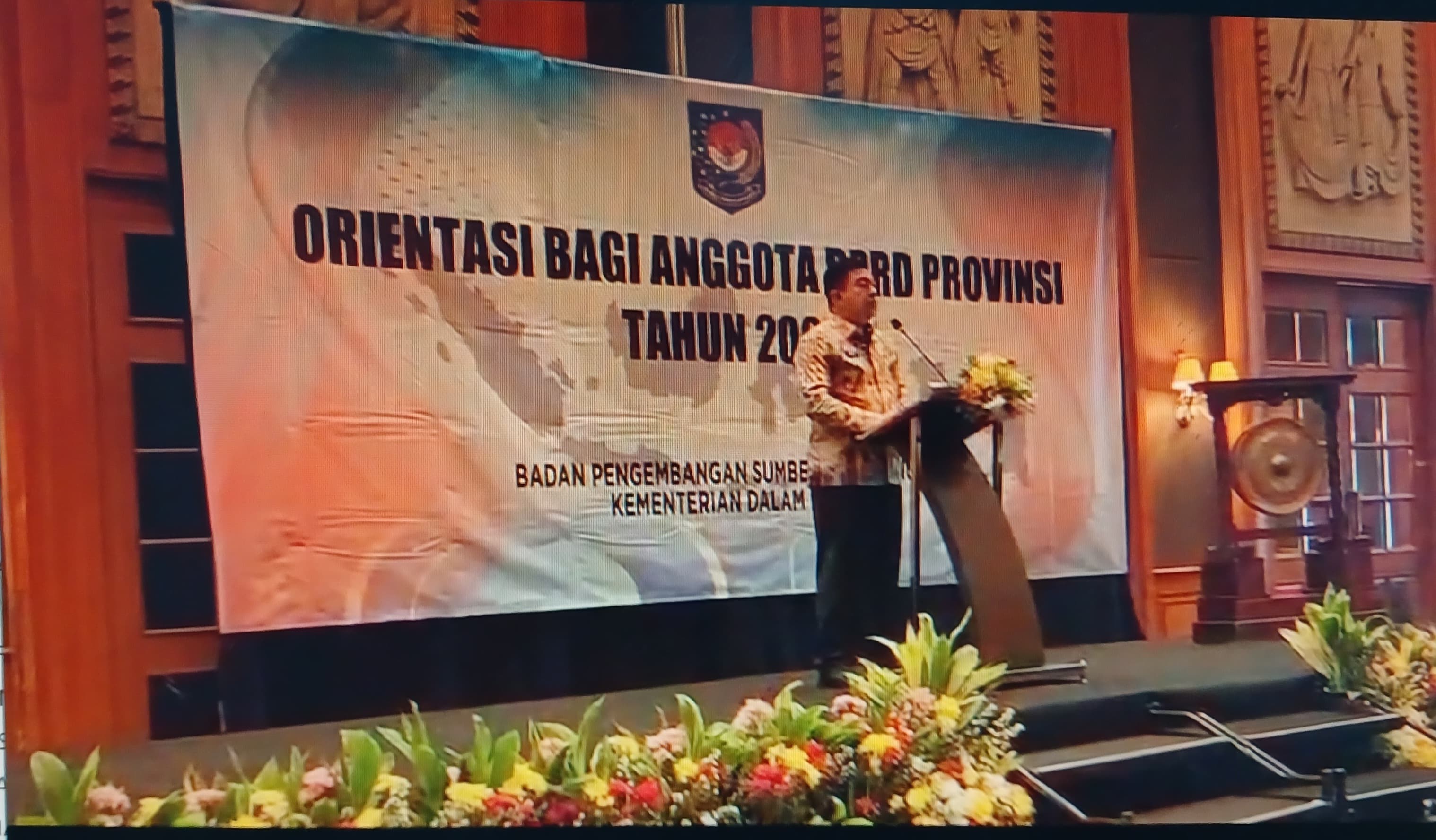 Orientasi Anggota DPRD Provinsi Bengkulu, BPSDM Kemendagri Minta Anggota Dewan Maksimal Jalankan 3 Tugas