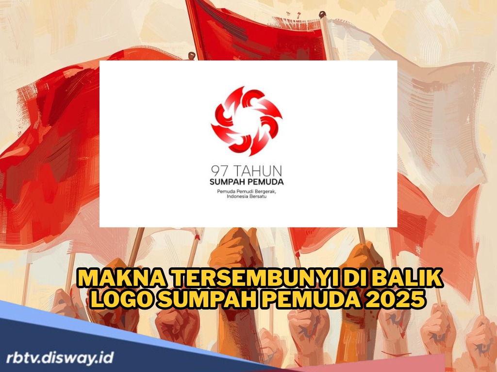 Makna di Logo Sumpah Pemuda 2025 'Pemuda Pemudi Bergerak, Indonesia Bersatu'