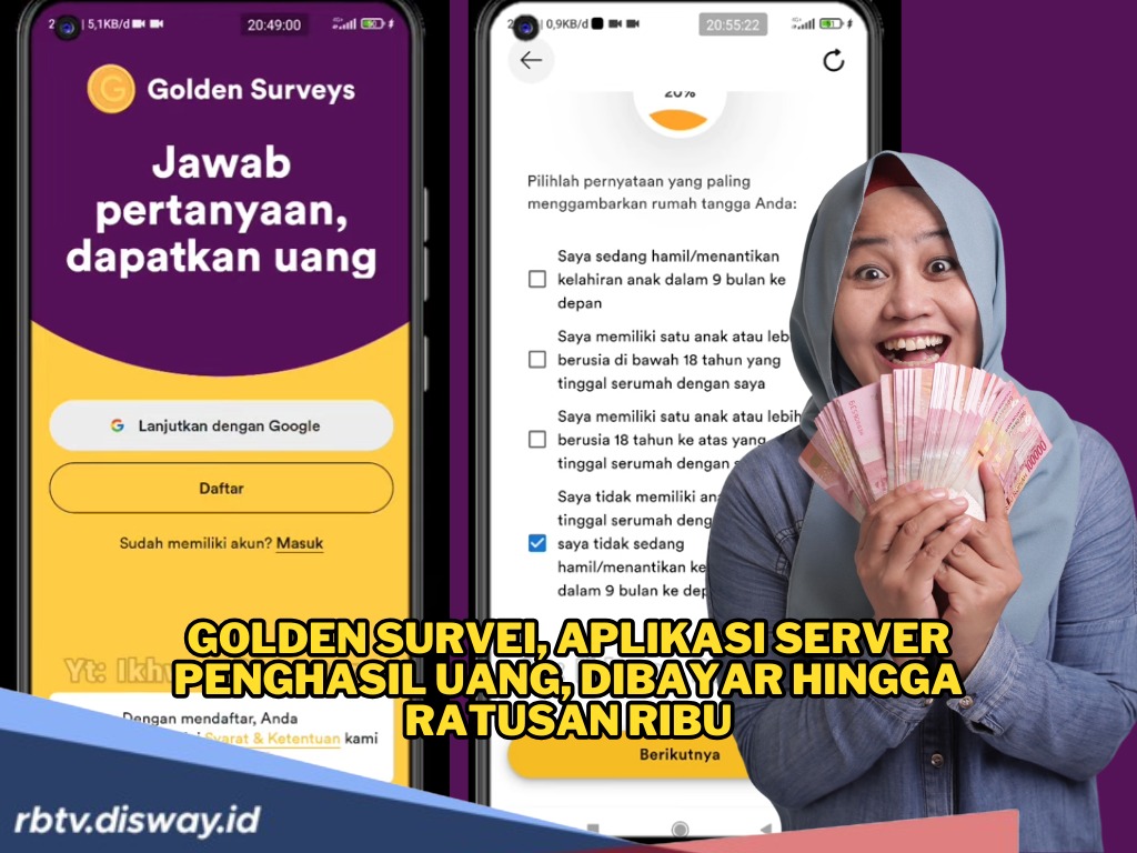 Aplikasi Penghasil Uang Ratusan Ribu, Tugasnya Duduk Manis Jawab Pertanyaan