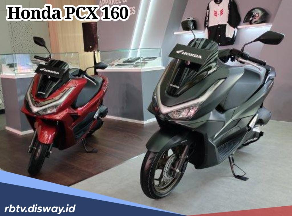 Review Honda PCX 160 Roadsync 2025 Warna Hitam Doff Tanpa Striping, Suspensi Tabung untuk Touring