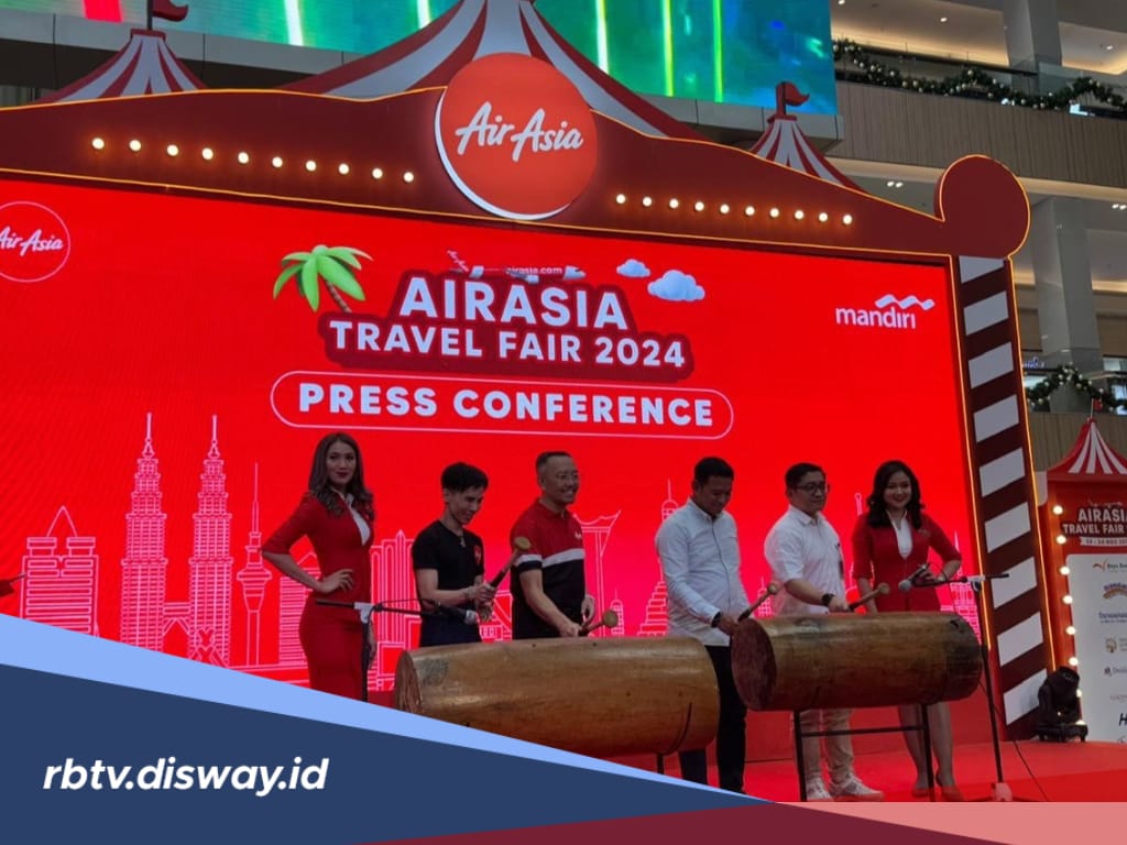 Libatkan 10 Agent Travel, Indonesia AirAsia Gelar Promo Travel Fair 2024 di Surabaya